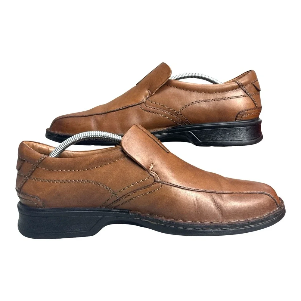 Clarks Leather Slip‑On Loafers Men's 9.5W‎ – Classic Premium Comfort